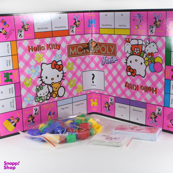 بازی فکری مونوپولی مدل Hello Kitty کد 0009