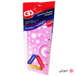 ست شابلون سی بی اس کد JM 125 مجموعه 2 عددی
