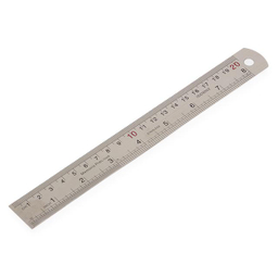 خط کش 20 سانتی کد 001 فلزی