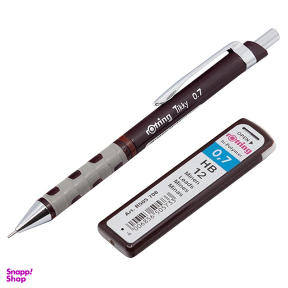 مداد نوکی 0.7 میلی‌متری روترینگ (Rotring) مدل Tikky به همراه نوک 0.7 میلی‌متری