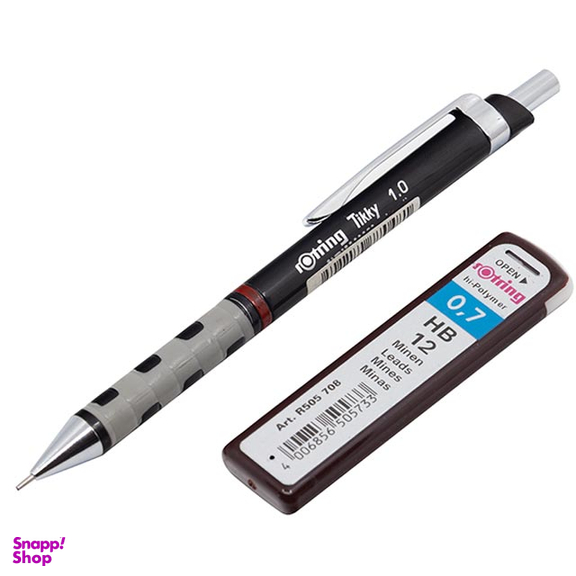 مداد نوکی 0.7 میلی‌متری روترینگ (Rotring) مدل Tikky به همراه نوک 0.7 میلی‌متری