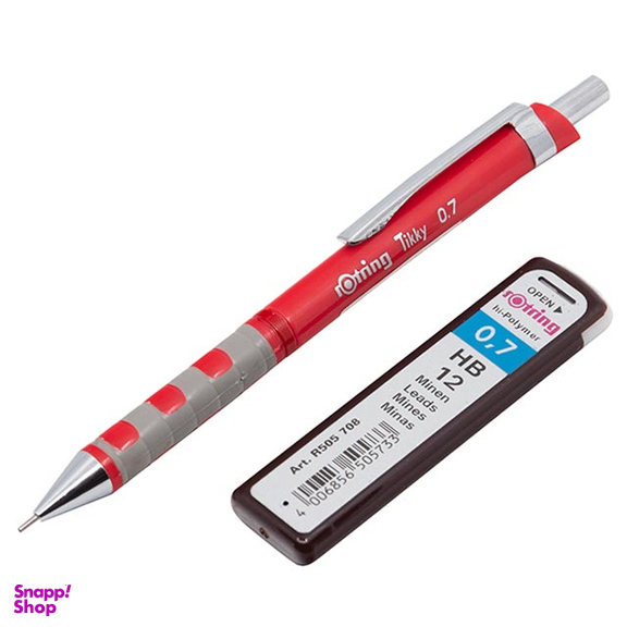 مداد نوکی 0.7 میلی‌متری روترینگ (Rotring) مدل Tikky به همراه نوک 0.7 میلی‌متری