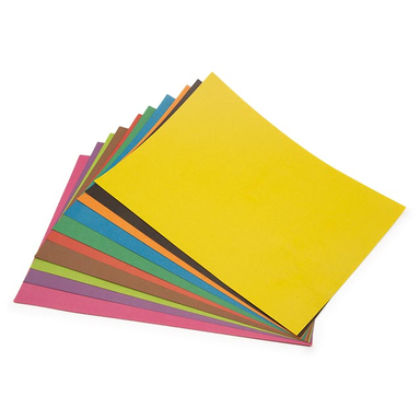 مقوا رنگی کد tenet 01 سایز 24x34 سانتی متر هفت رنگ بسته 10 عددی