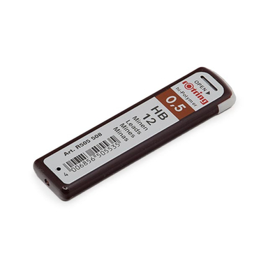 نوک مداد نوکی 0.5 میلی متری روترینگ (Rotring) مدل hi-polymer سایز HB