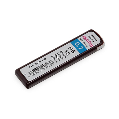 نوک مداد نوکی 0.7 میلی متری روترینگ (Rotring) مدل hi-polymer سایز HB