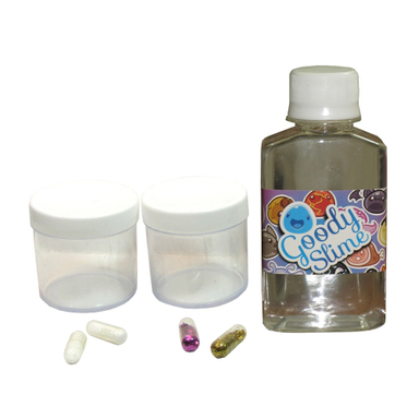 پک ساخت اسلایم گودی اسلایم (Goody Slime) مدل شفاف طرح اکلیلی سایز کوچک