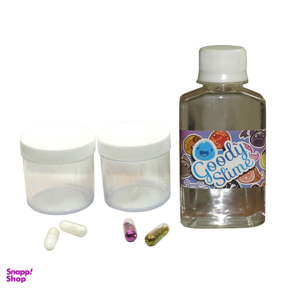 پک ساخت اسلایم گودی اسلایم (Goody Slime) مدل شفاف طرح اکلیلی سایز کوچک