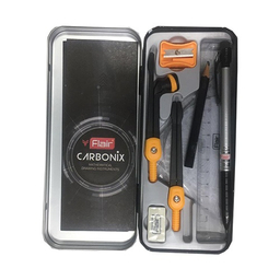 ست پرگار فلایر مدل Flair CarBoNix مجموعه 9 عددی