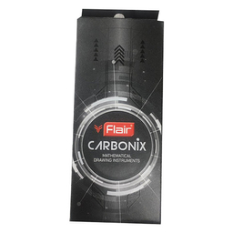 ست پرگار فلایر مدل Flair CarBoNix مجموعه 9 عددی