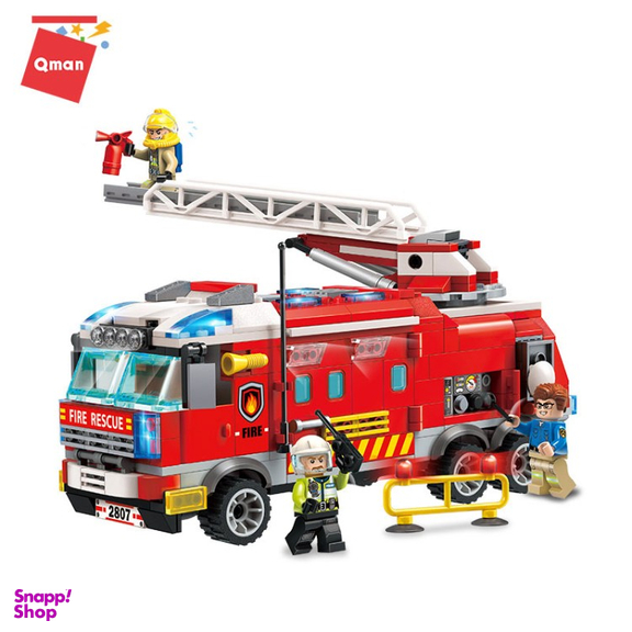لگو کیومن (Qman) مدل Fire Station کد 2808
