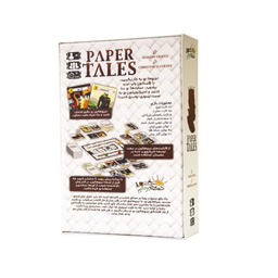 بازی ایرانی دهکده بردگیم مدل قصه های کاغذی Paper Tales
