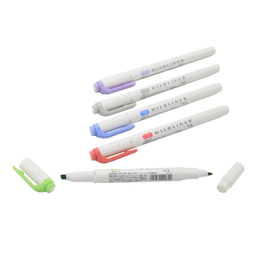 ماژیک هایلایتر زبرا (Zebra) مدل Mildliner بسته 5 عددی
