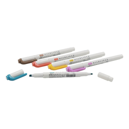 ماژیک هایلایتر زبرا (Zebra) مدل Mildliner بسته 5 عددی