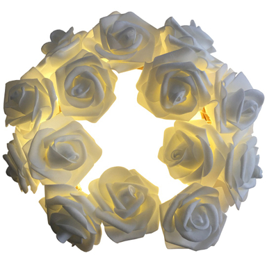 ریسه ال ای دی طرح حلقه گل رز کد 7