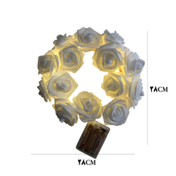 ریسه ال ای دی طرح حلقه گل رز کد 7