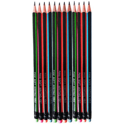 مداد مشکی پانی (Pani) مدل Soft بسته 12 عددی