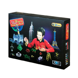 اسباب بازی پلی مگنت (Play Magnet) مدل بسته 34 تکه