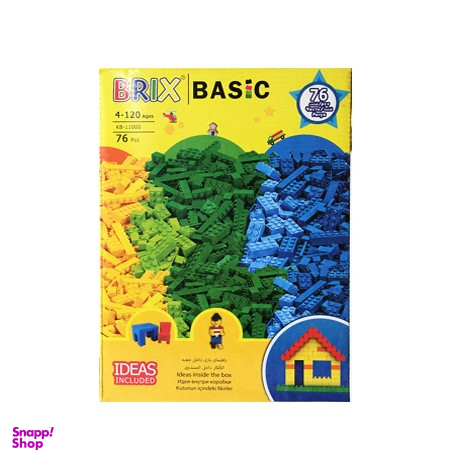 لگو ساختنی مدل بریکس کوشا بلوکز بسته 76 تکه