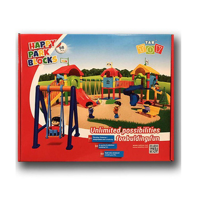بازی آموزشی تک توی (Tak Toy) مدل پارک شادی بسته 98 تکه