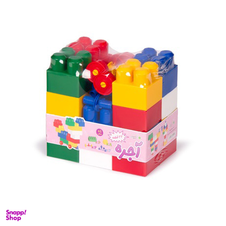 لگو با فرزندان (Ba Farzandan) مدل آجره 22 تکه