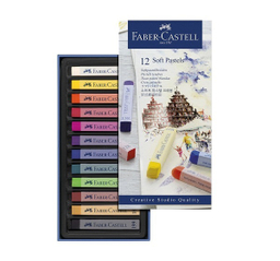 پاستل گچی 12 رنگ کامل فابرکاستل (Faber Castell) مدل 128312