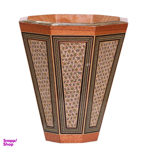 سطل خاتم کاری کاظمی مدل پره وار کد 022