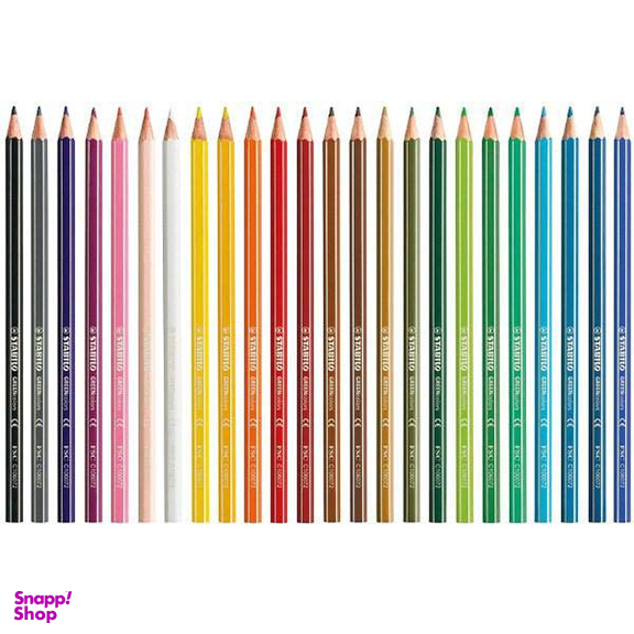 مداد رنگی استابیلو گرین کالرز 24 رنگ