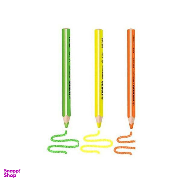 مداد هایلات استابیلو مدلGreenlighter کد 6007/24