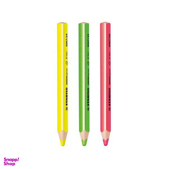مداد هایلات استابیلو مدلGreenlighter کد 6007/24