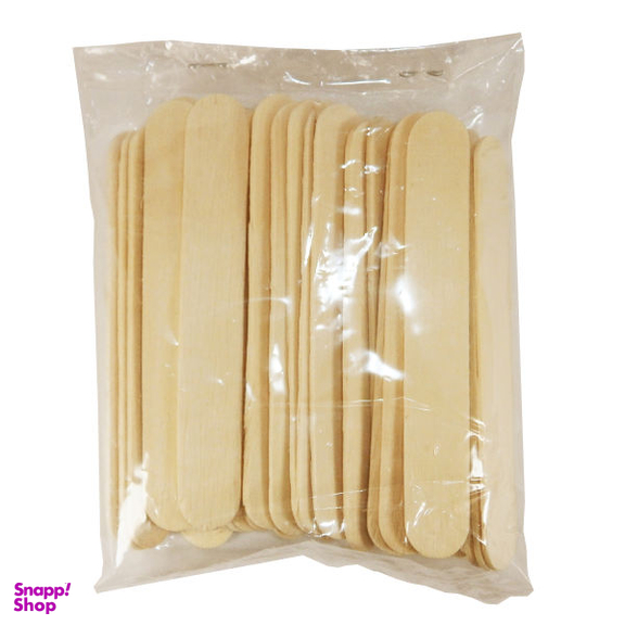 چوب بستنی پهن مدل P3001_01 بسته 40 عددی