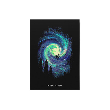 کارت پستال ماسا دیزاین طرح فضانورد کد POST63