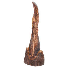 مجسمه منبت کاری طرح اندیشه قلم