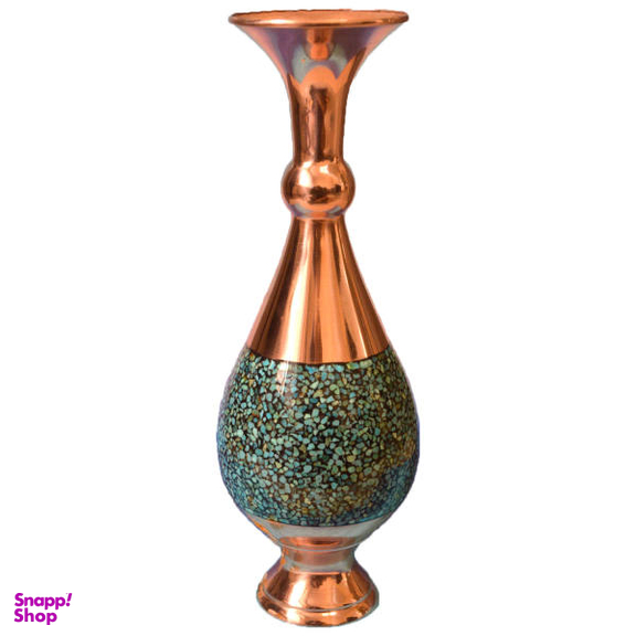 گلدان فیروزه کوبی مدل 25G