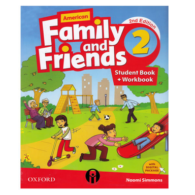 کتاب Family And Friends اثر Naomi Simmons نشر الوند پویان جلد 2