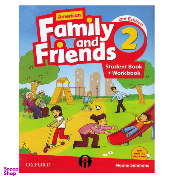 کتاب Family And Friends اثر Naomi Simmons نشر الوند پویان جلد 2