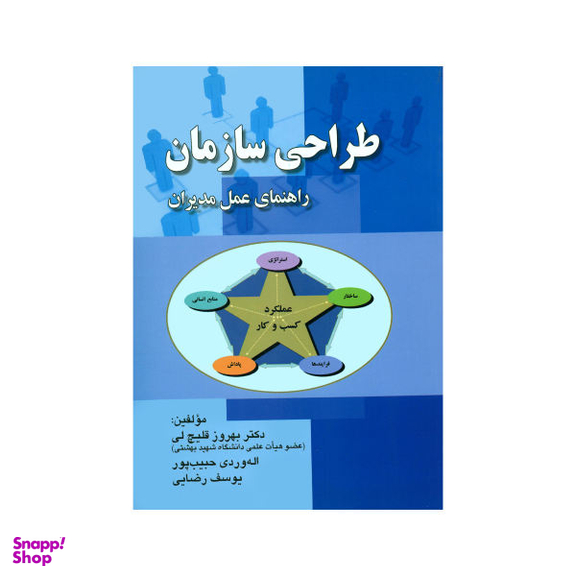 کتاب طراحی سازمان راهنمای عمل مدیران اثر جمعی از نویسندگان نشر صفار