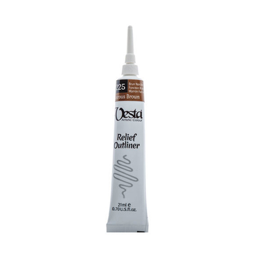 خمیر دورگیر وستا مدل Fuscous Brown 225 حجم 21 میلی لیتر