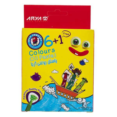 پاستل روغنی هفت رنگ آریا مدل PRA کد 1001