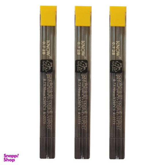 نوک مداد نوکی 0.7 میلی متری نو کد K-2271 بسته 3 عددی