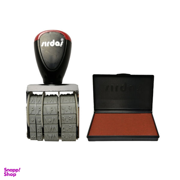 مهر تاریخ زن سرداش مدل 1010 همراه با استامپ