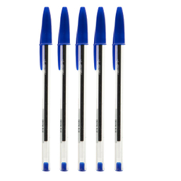 خودکار بیک (Bic) مدل Crystal-M بسته 5 عددی