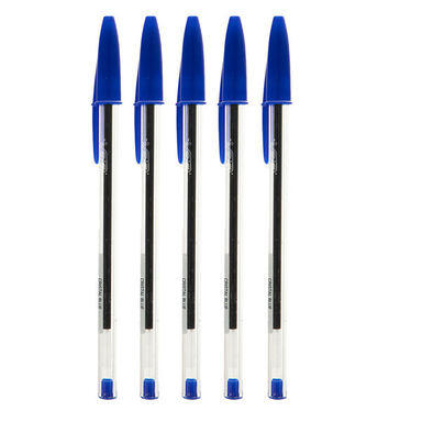 خودکار بیک (Bic) مدل Crystal-M بسته 5 عددی