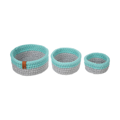 سبد قلاب بافی تریکو مهتاک کد 84100 مجموعه 3 عددی