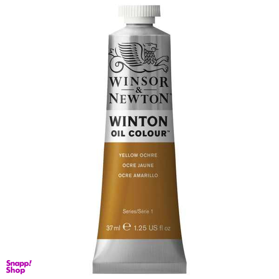 رنگ روغن وینزور اند نیوتون مدل YELLOW OCHRE 44 حجم 37 میلی لیتر