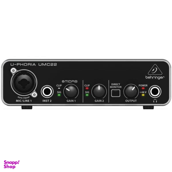 کارت صدای استودیو بهرینگر مدل UMC22