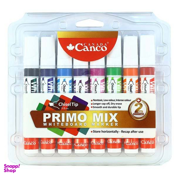 ماژیک وایت برد کنکو مدل Primo Mix کد 140960 بسته 8 عددی