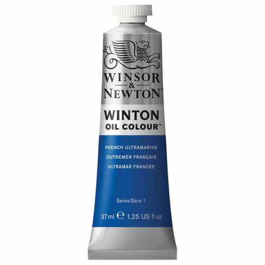 رنگ روغن وینزور اند نیوتون مدل وینتون کد FRENCH ULTRAMARINE 21 حجم 37 میلی لیتر