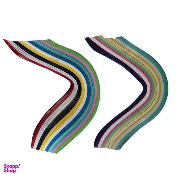 ملیله کاغذی رنگدونه کد QP1714 مجموعه 400 عددی