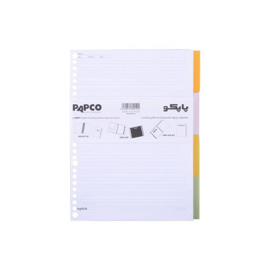 کاغذ کلاسوری پاپکو کد 01 بسته 100 عددی