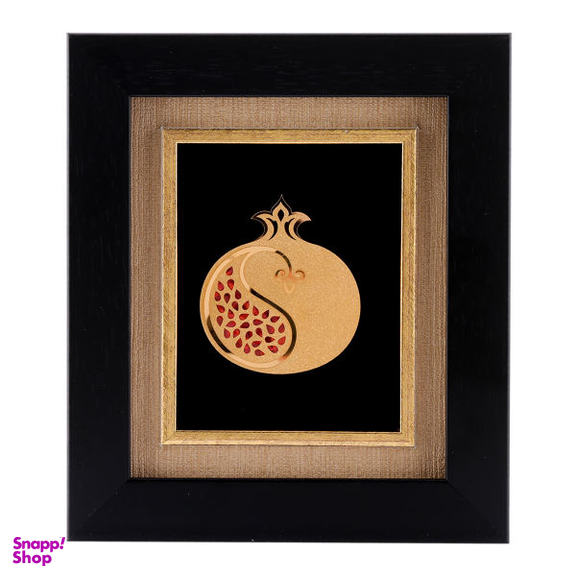 تابلو طلا کوب الون طرح انار